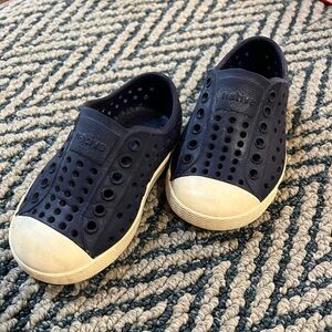 EUC Toddler Native Shoes - Navy Blue Size 5C